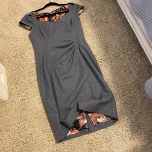 Ted Baker Draped Wool Dress